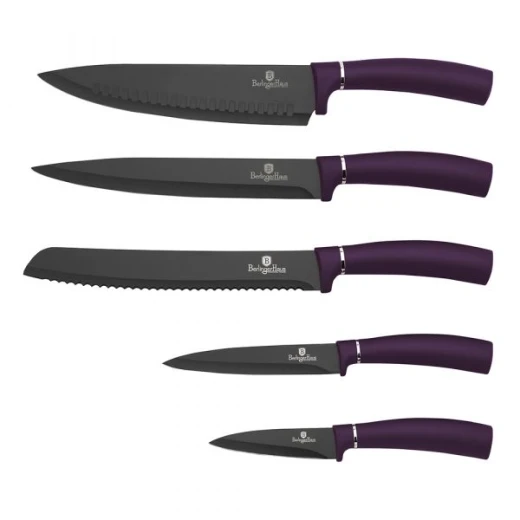 Berlinger Haus Knife Set, Purple, 6 Piece - Berlinger Haus - Image 3