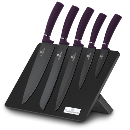 Berlinger Haus Knife Set, Purple, 6 Piece