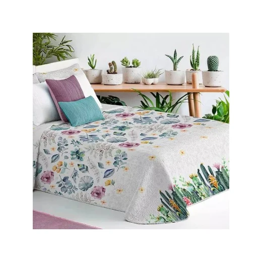 Nova Home Manterol "Birds" Bouti Bedspread, Twin Size, Pink & White Color, 2 Pieces Nova Home Manterol "Birds" Bouti Bedspread, Twin Size, Pink & White Color, 2 Pieces