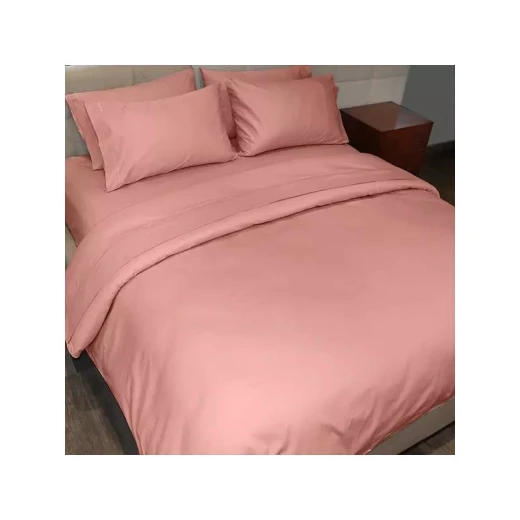 Fieldcrest Plain Duvet Cover King Size, Pink Color