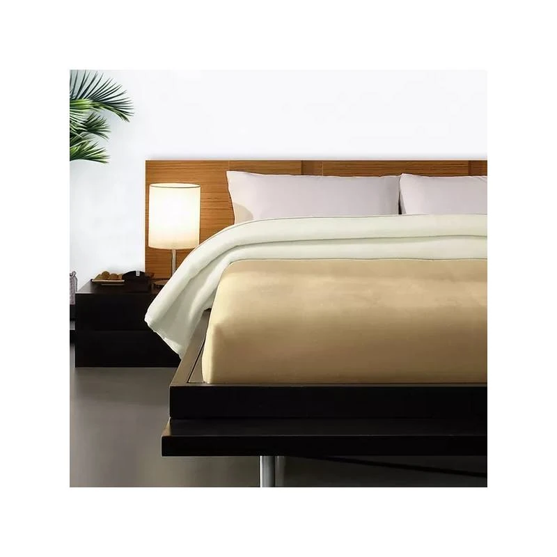 Manterol Roma Reversible Blanket, Bige Color, 260*240 cm, - MANTEROL