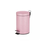 Kela Monaco Waste Pedal Bin Pink Color, 3 Liter - Kela