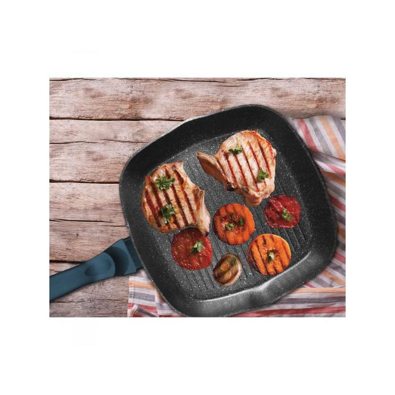 شواية بغطاء قياس 28 سم, باللون الازرق من بيرلينجر - بيرلينجر هاوس