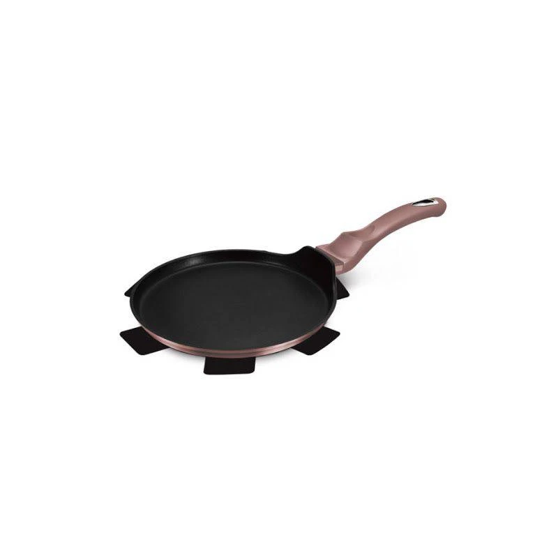 Berlinger Haus Metallic Pancake Pan, Rose Color, 25 Cm - Berlinger Haus