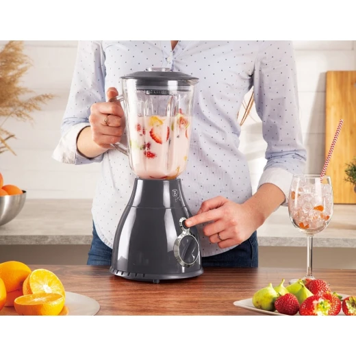 Berlinger Haus Table Blender, Light Black Color, 1,5 Liter - Berlinger Haus - Image 2