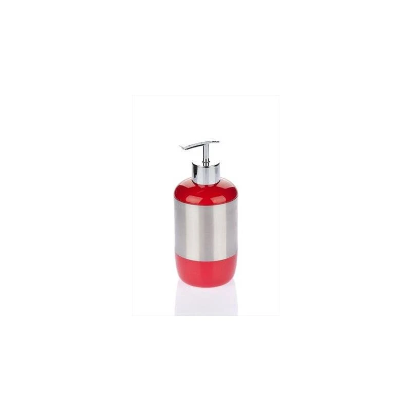 Primanova Lima Liquid Soap Dispenser, Red Color - Primanova