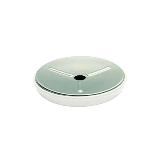 Primanova Lima Soap Dish, White Color Primanova Lima Soap Dish, White Color