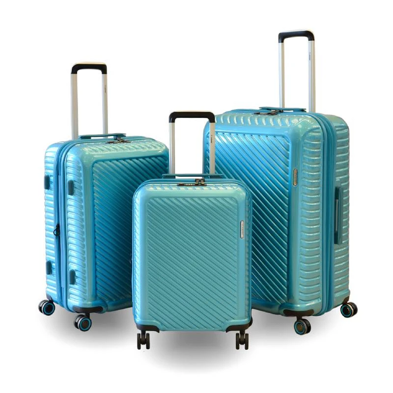 ARMN Titanium Hard Luggage 3 Pieces ,Blue Color - Armn