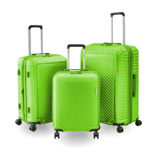ARMN Centric Hard Luggage 3 Pieces ,Green Color ARMN Centric Hard Luggage 3 Pieces ,Green Color