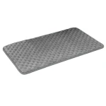ARMN Clara Memory Foam Bath Rug, Grey Color, 70x120 Cm - Armn