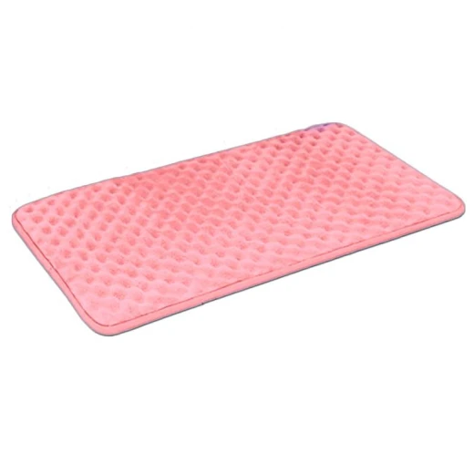ARMN Clara Memory Foam Bath Rug, Pink Color, 50*80 Cm ARMN Clara Memory Foam Bath Rug, Pink Color, 50*80 Cm