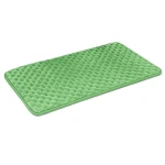ARMN Clara Memory Foam Bath Rug, Green Color, 50*80 Cm - Armn
