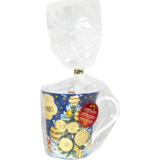 Konitz Christmas Mug With Foil & Lable, 410 Ml Konitz Christmas Mug With Foil & Lable, 410 Ml