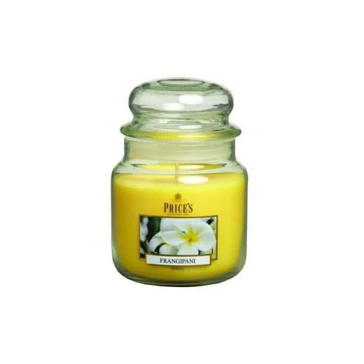Price's Medium Scented Candle Jar With Lid, Frangipani Price's Medium Scented Candle Jar With Lid, Frangipani