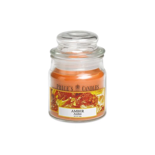 شمعة معطرة متوسطة مع غطاء, العنبر من برايسز شمعة معطرة متوسطة مع غطاء, العنبر من برايسز