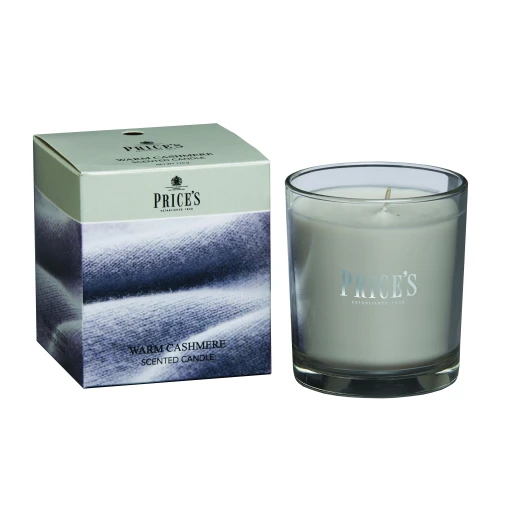 Price's Boxed Candle Jar, Warm Cashmere Price's Boxed Candle Jar, Warm Cashmere