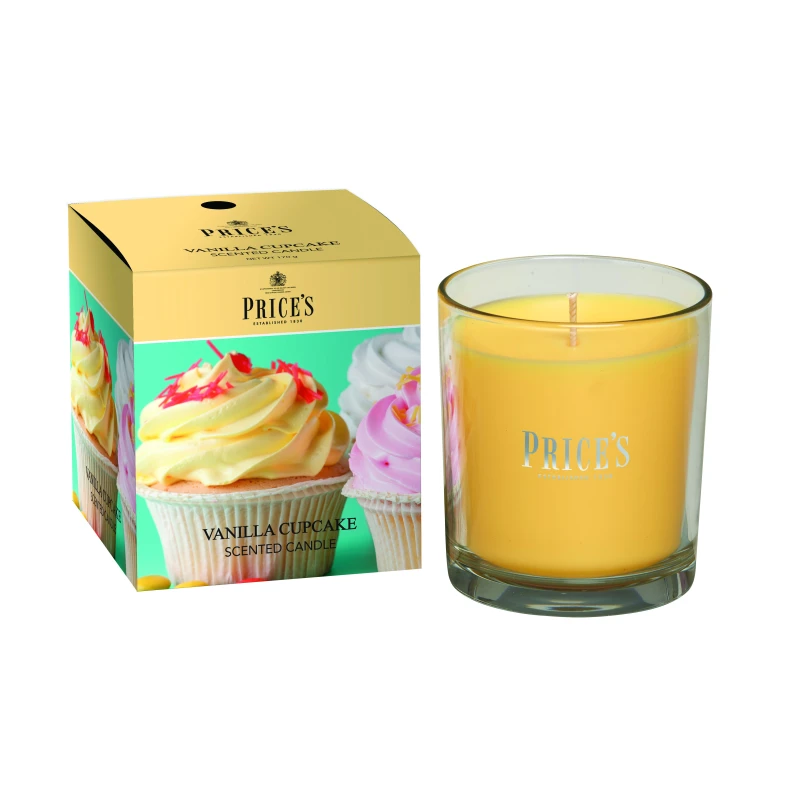 شمعة معطرة بمرطبان وغطاء, كيك الفانيلا من برايسز - برايسز