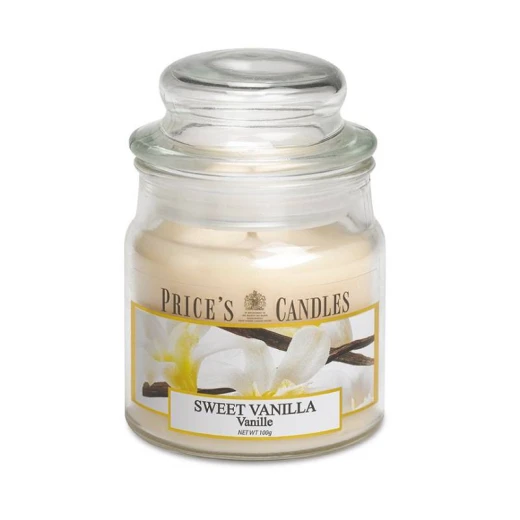 شمعة معطرة متوسطة بمرطبان وغطاء, الفانيلا من برايسز شمعة معطرة متوسطة بمرطبان وغطاء, الفانيلا من برايسز
