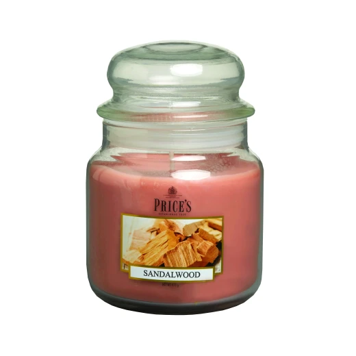 شمعة معطرة متوسطة بمرطبان وغطاء, خشب الصندل من برايسز شمعة معطرة متوسطة بمرطبان وغطاء, خشب الصندل من برايسز