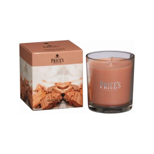 شمعة معطرة متوسطة بمرطبان , خشب الصندل من برايسز شمعة معطرة متوسطة بمرطبان , خشب الصندل من برايسز