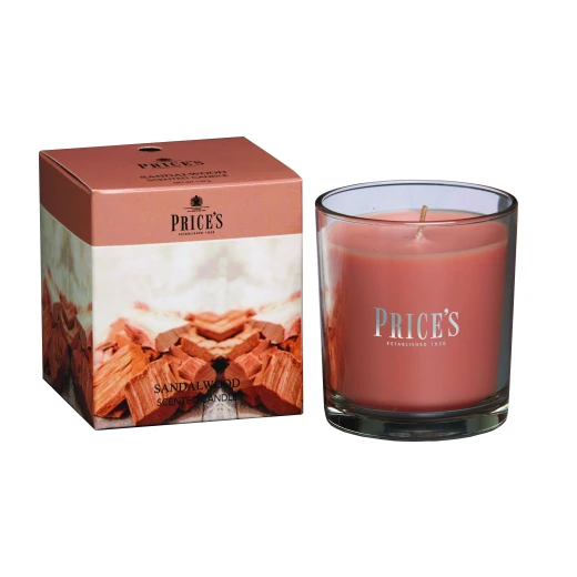 شمعة معطرة متوسطة بمرطبان وغطاء, خشب الصندل من برايسز شمعة معطرة متوسطة بمرطبان وغطاء, خشب الصندل من برايسز