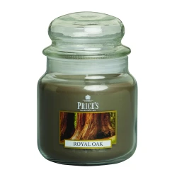 شمعة معطرة متوسطة بمرطبان وغطاء, البلوط من برايسز