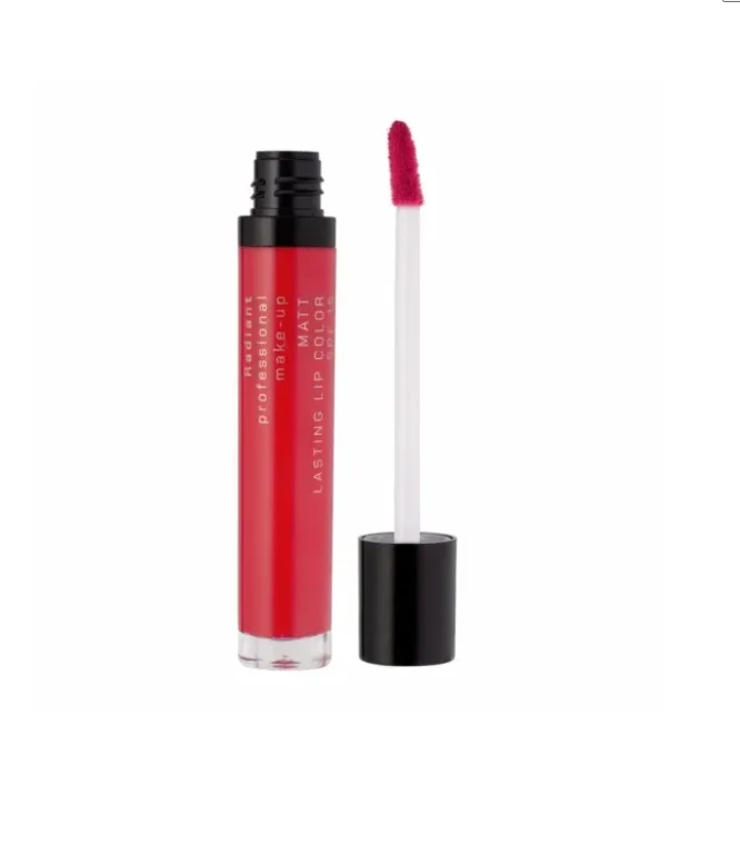 Radiant Matt Lasting Lip Color SPF 15 Long Lasting Matte Finish Liquid Lipstick 6.5ml - Radiant