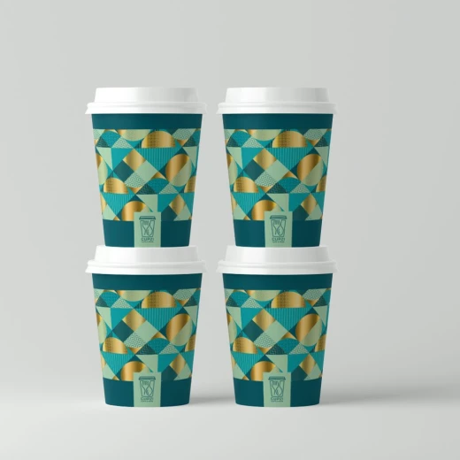 Cupzi The Golden Cup , 236ml, 50 Pieces - Cupzi - Image 3