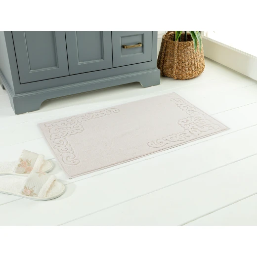 دعاسة باللون البيج , قياس 50*80 من بيرث من مدام كوكو دعاسة باللون البيج , قياس 50*80 من بيرث من مدام كوكو