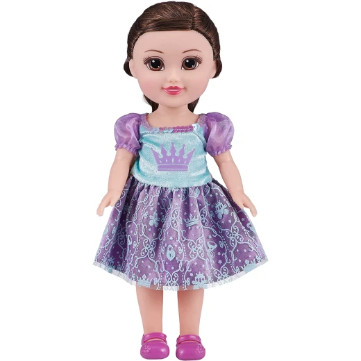 دمية الأميرة سباركل جيرلز 13 بوصة زي لامع هدية لعب إبداعية للبنات - Sparkle girlz - Image 2