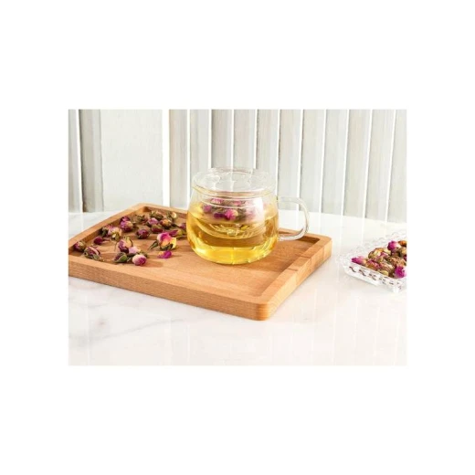 Madame Coco Clisson Glass Strainer Mug , Single, 310 ML