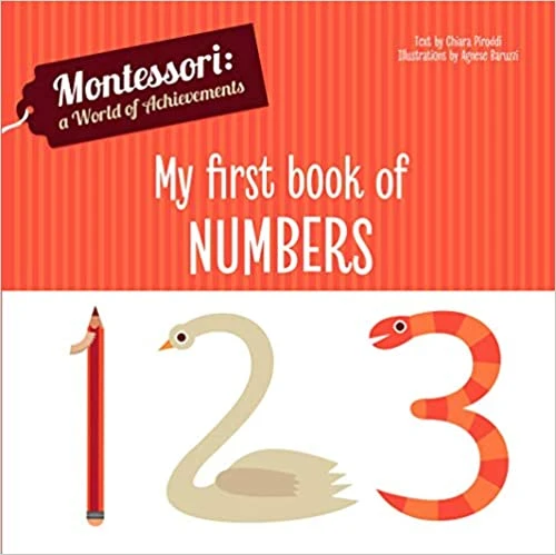 كتابي الأول للأرقام,من مونتيسوري