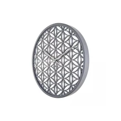 NeXtime Bella Mirror Wall Clock, Grey Color