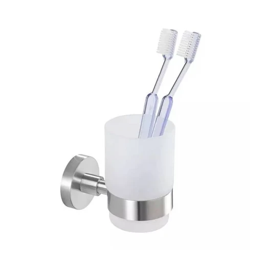 Wenko Bosio Toilet Brush, Glass - Matt Wenko Bosio Toilet Brush, Glass - Matt