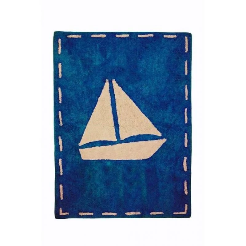 Aratextile Cotton Children's Rug, Galeon Design, 120 x 160 Cm - Aratextil