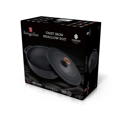 طنجرة بغطاء قياس, باللون الاسود 26 سم من بيرلينجر - بيرلينجر هاوس - Image 2