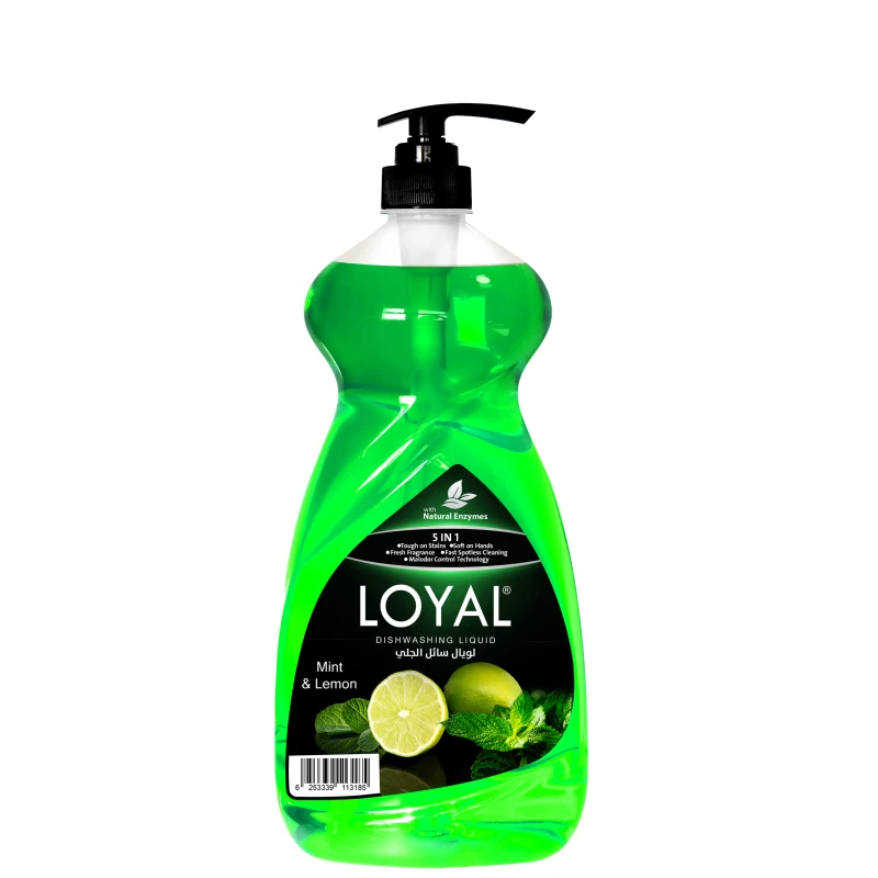 Loyal Liquid Dishwashing, Mint & Lemon, 1500 Ml - Loyal
