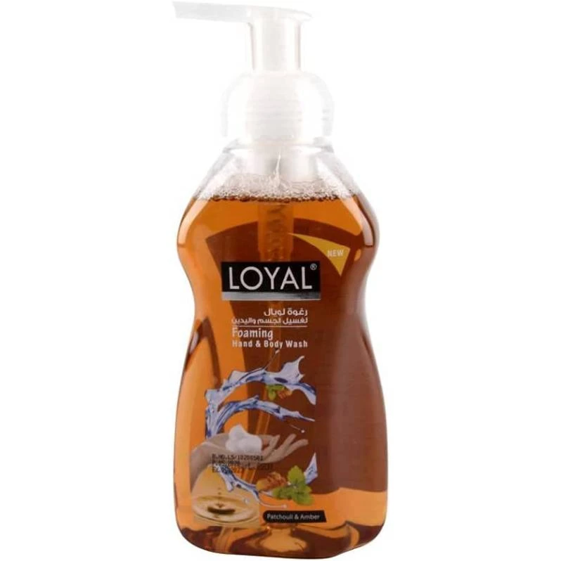 Loyal Foaming Hand & Body Wash Patchouli & Amber, 500 Ml - Loyal