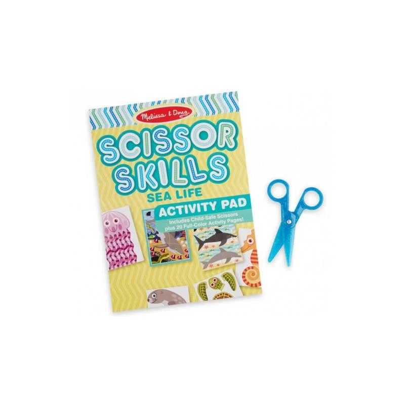 Melissa and Doug Scissor Skills Activity Pad, Sea - Melissa &amp; Doug