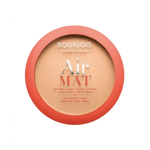 بودرة Bourjois Air Mat المضغوطة 05 كراميل مكياج وجه بلمسة نهائية غير لامعة لبشرة خالية من العيوب بودرة Bourjois Air Mat المضغوطة 05 كراميل مكياج وجه بلمسة نهائية غير لامعة لبشرة خالية من العيوب
