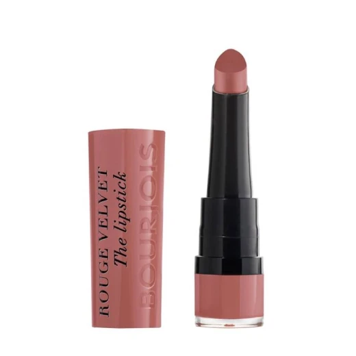 Bourjois Rouge Velvet Lipstick Matte Finish Long Lasting Lip Color 13 Nohalicious Nudes 2.4g Bourjois Rouge Velvet Lipstick Matte Finish Long Lasting Lip Color 13 Nohalicious Nudes 2.4g