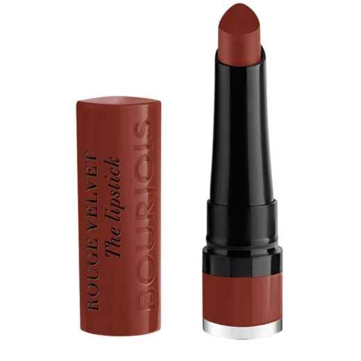 Bourjois Rouge Velvet Lipstick Matte Finish Longwear Moisturizing Lip Color for Intense Color 1 Piece Bourjois Rouge Velvet Lipstick Matte Finish Longwear Moisturizing Lip Color for Intense Color 1 Piece