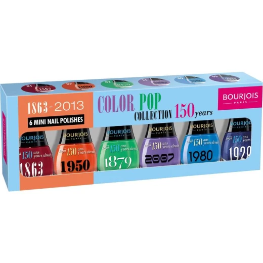 طقم مناكير ميني من بورجوا 6 قطع من بورجوا باريس