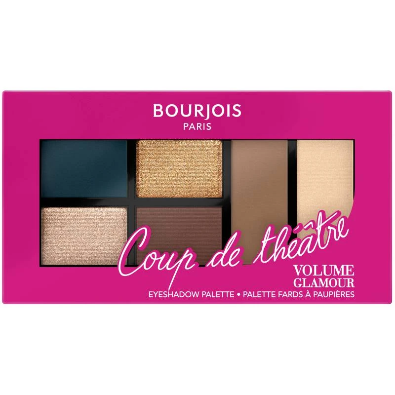 Bourjois Sparkling Shades Eyeshadow Palette 002 Versatile Eye Makeup Kit for Women - Bourjois