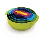 طقم أوعية خلط + أكواب قياس, 9 قطع من جوزيف جوزيف - جوزيف جوزيف