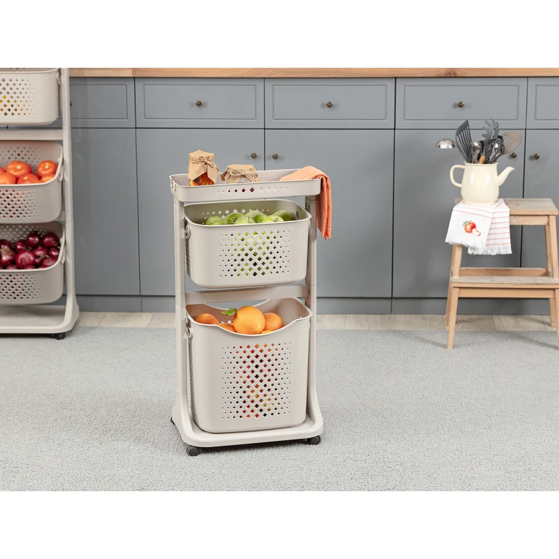 رف منظم ستاينس من طبقتين من مدام كوكو - مدام كوكو