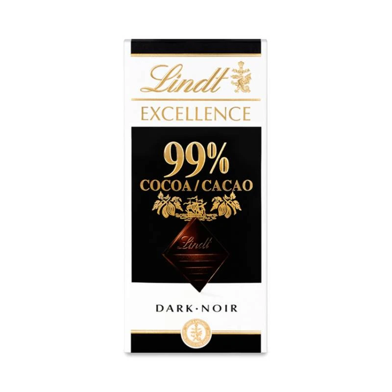 شوكولاتة إكسيلنس داكن 99٪ ، 20 حبة, 100غم من ليندت - ليندت