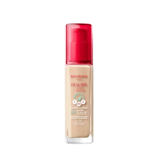 Bourjois Healthy Mix Clean Golden Vanilla Hydrating Foundation 30ml Flawless Complexion Makeup for All Skin Types Bourjois Healthy Mix Clean Golden Vanilla Hydrating Foundation 30ml Flawless Complexion Makeup for All Skin Types