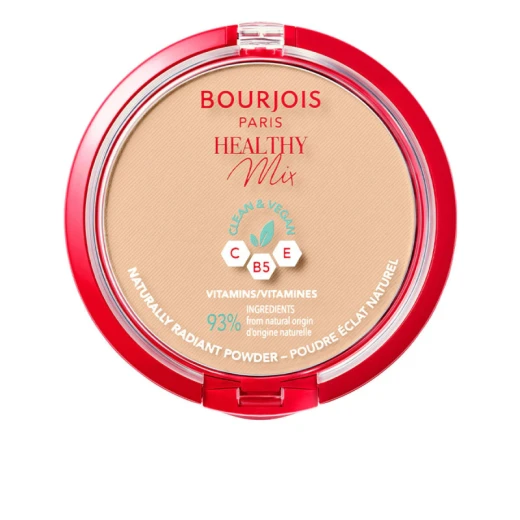 Bourjois Healthy Mix Matte Finish Face Powder Shade 04 for Radiant Complexion All Day Wear Makeup Bourjois Healthy Mix Matte Finish Face Powder Shade 04 for Radiant Complexion All Day Wear Makeup