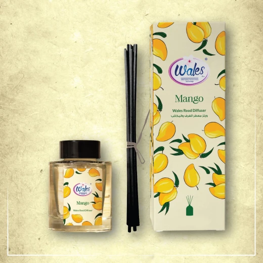 معطر الغرف والمكاتب, مانجا , 130 مل من ويلز - ويلز - Image 2